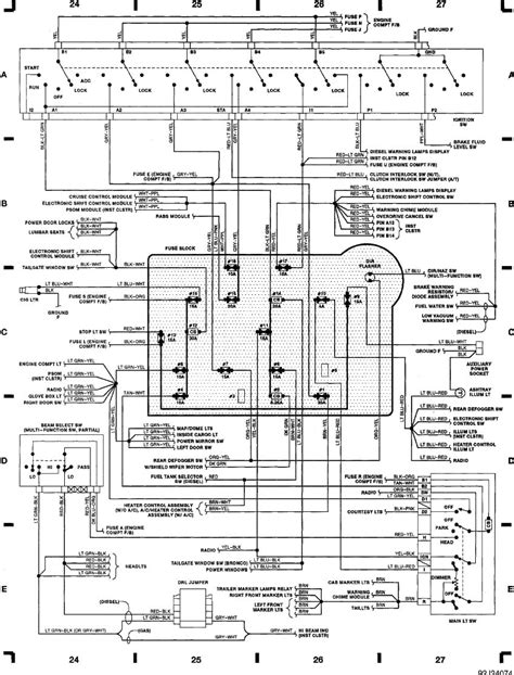 Diagram Of 1992 Ford Truck