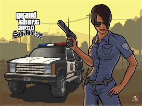 Police Ranger Copwoman Gta San Andreas