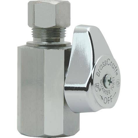 Fip X Compression Quarter Turn Shut Off Straight Valve