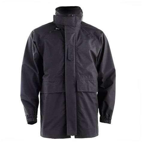 Us Navy Black Cold Weather Parka Jacket Cwp Gore Tex Waterproof Coat