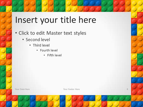 Lego is now even better than before. Modèle PowerPoint LEGO