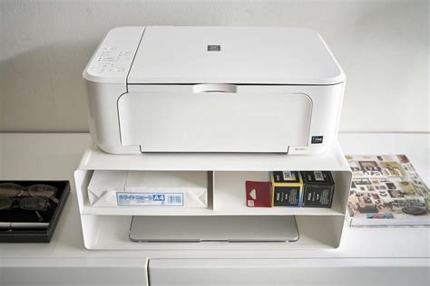 Plenty of paper storage space underneath the stand. Desktop Printer Stand in 2020 | Printer stand, Printer ...