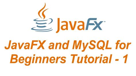 Javafx And Mysql For Beginners Tutorial Installing Javafx Plugin In