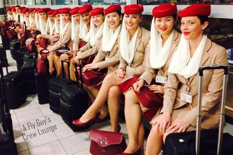 Emirates A Crew Ready To Fly Home From Jfk