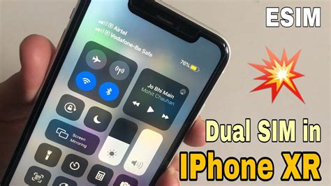 Turn on iphone and select the desired network. How to activate ESIM on IPhone XR ? | Dual SIM in IPhone ...