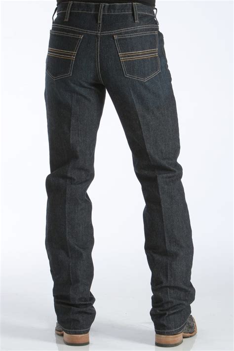 Mens Cinch Jeans Silver Label Slim Fit Straight Leg Dark Wash