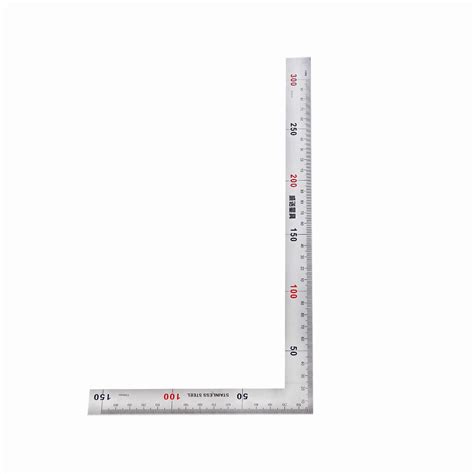 Buy Siumir 150 X 300 Mm Stainless Steel L Shape Square Ruler Double