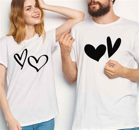 Camisetas Para Parejas Amor De Texto Ph
