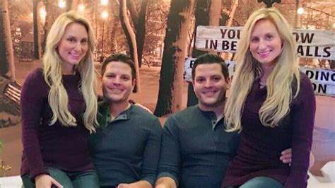 Double Wedding Identical Twin Sisters Marry Identical Twin Brothers