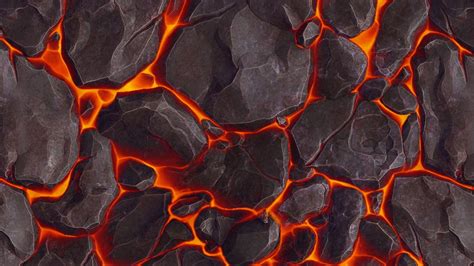 Download Wallpaper 2560x1440 Lava Texture Stones