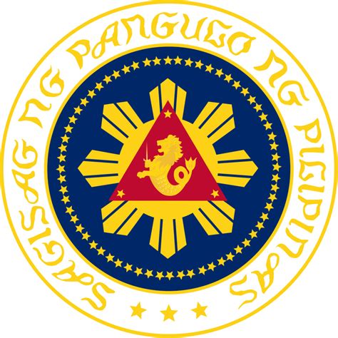 Sagisag Ng Pangulo Ng Pilipinas Logo Png Transparent Images Free Free