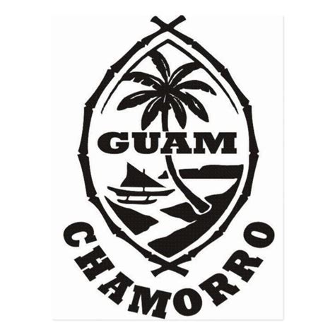 The Great Seal Of Guam Postcard In 2021 Guam Tattoo