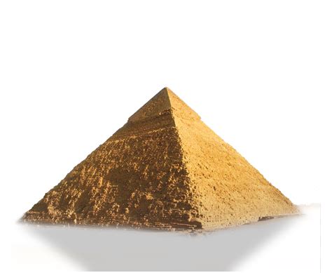 Egyptian Pyramids Great Pyramid Of Giza Cairo Yellow Pyramid Png
