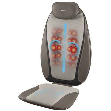 Homedics Shiatsu Pro Plus Back Shoulder Massager Chair Cushion Heat Sbm 385 Ebay