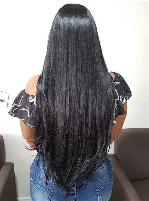 100% remy virgin human hair extensions. Cabelos | Long hair styles, Hair styles, Silky smooth hair