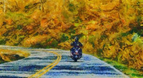 Easy Rider Painting By Dan Sproul