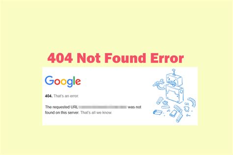 Not Found Error What Causes It How To Fix It