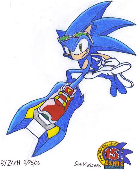 Extreme Sonic Sonic Riders By Zbot9000 On Deviantart