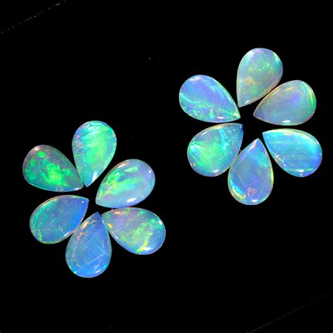 233cts 12pcs Crystal Fire Opals Calibrated Ws738