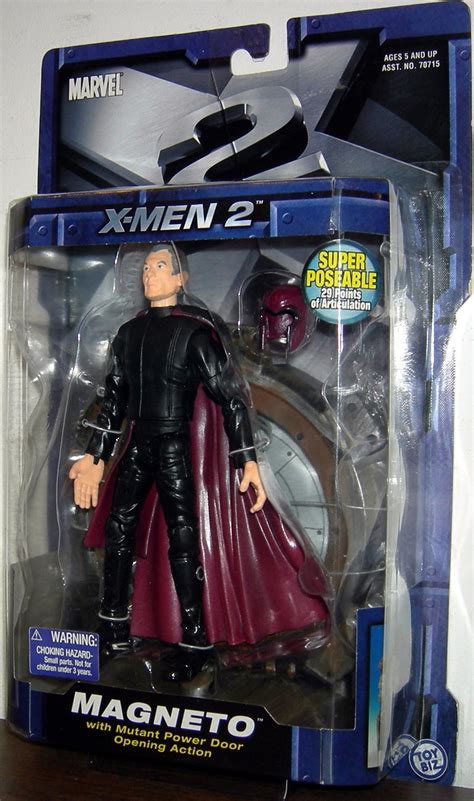 Magneto X2 X Men 2 United Action Figure With Mutant Power Door Opening