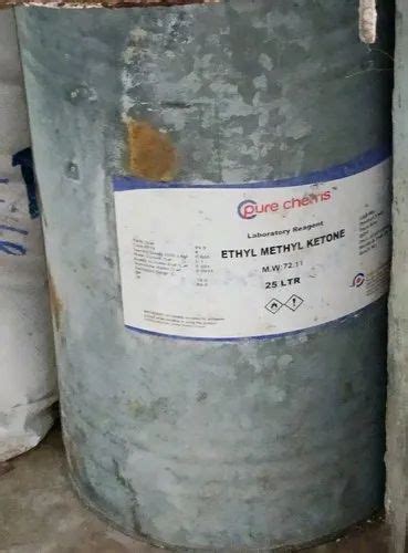 Methyl Ethyl Ketone Mek C4h8o Cas No 78 93 3 25 Litre Drum For