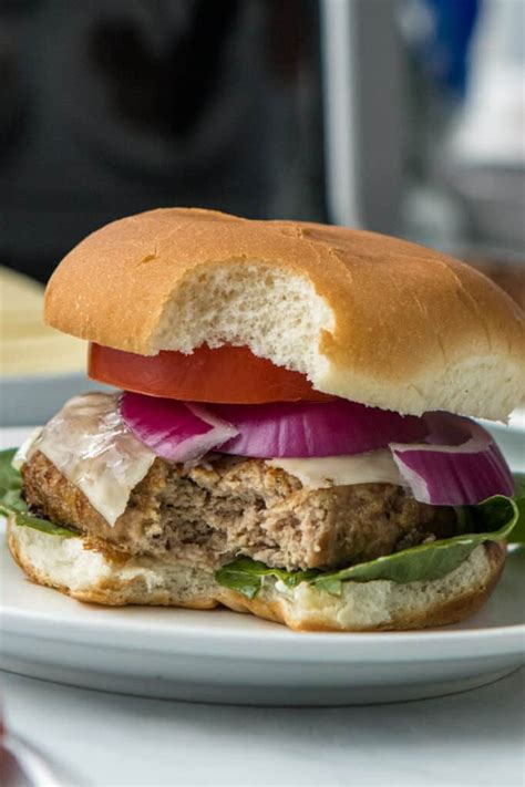 Easy Air Fryer Frozen Turkey Burger Recipe 2023 AtOnce