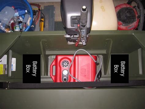 Batteries And Gas Tank In Same Compartment Dangerous Aluminum Boat