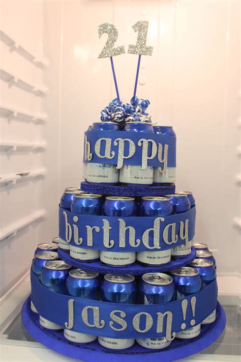 How To Make A Cake With Beer Cans Cake Walls