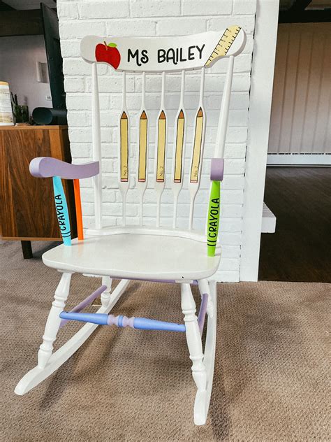 Classroom Rocking Chair Etsy