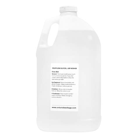 Propylene glycol, fcc, propylene glycol alginate, low viscosity, propylene glycol, propylene propylene glycol, fcc is used as a humectant, solvent, and a preservative in food products. 1 Gallon (3.75 Liters) Propylene Glycol Food Grade USP Kosher