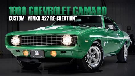 1969 Chevrolet Camaro Yenko Recreation Youtube