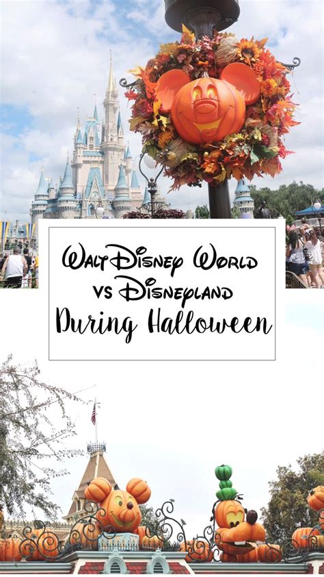 Disney World Vs Disneyland During Halloween Which Is Better Simply