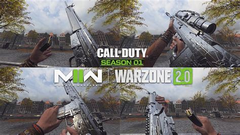 Call Of Duty Modern Warfare 2 All Platinum Camo Inspect Animations