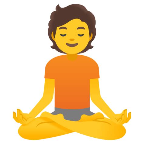 🧘 Person In Lotus Position Emoji Meditation Emoji