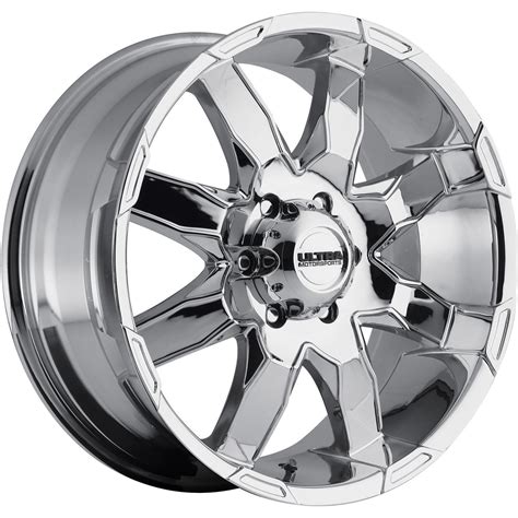 Ultra Phantom 20 Chrome Wheel Rim 5x55 With A 18mm Offset And A 87