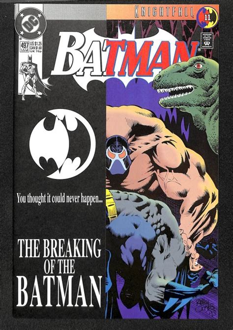 Batman 497 1993 Comic Books Modern Age Dc Comics Batman