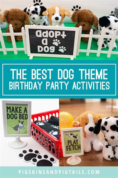 Puppy Dog Theme Birthday Party Puppy Adoption Birthday Party Dog