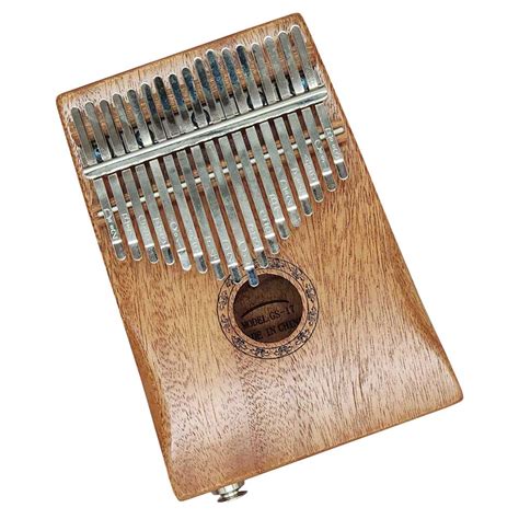 Heallily Small Musical Instrument Finger Instrument Portable 17 Keys