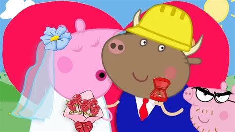 Mummy Pig And Boyfriend Is Married Peppa Wedding Day Peppa Pig