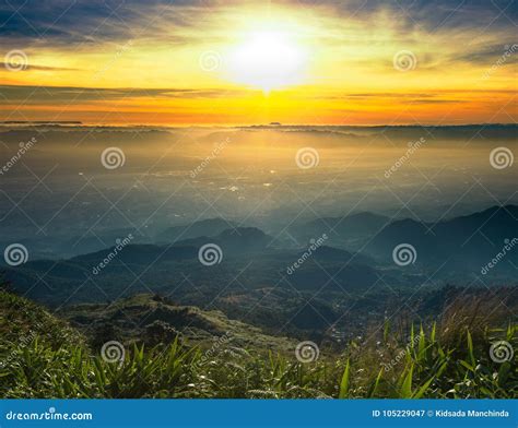 Phu Tubberk Stock Image Image Of Morning Hill Nature 105229047