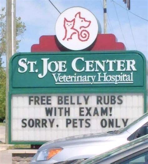 14 Funny Vet Signs That Will Fix Your Day Vet Clinics Veterinary