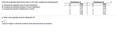 Solved Given The Probability Distributions Shown To The Chegg Com