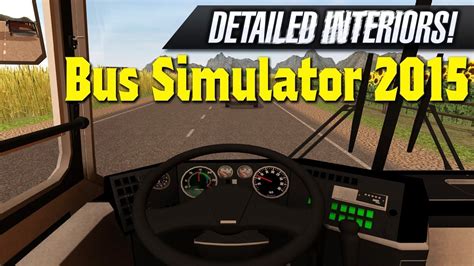 Bus Simulator 2015 Android Gameplay Mobile Games Youtube