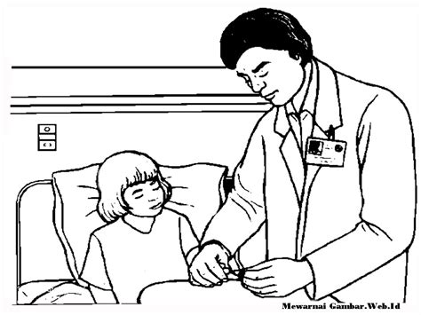Медсестра и пациент рисунок карандашом