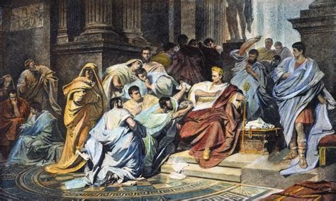 Júlio César 100 44 a C Geral Nroman e Estadista O Assassinato de