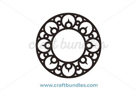 Free svg files for sizzix, sure cuts a lot and other compatible die cutting machines and software.no purchased needed. Circular Mandala SVG Cut File - CraftBundles