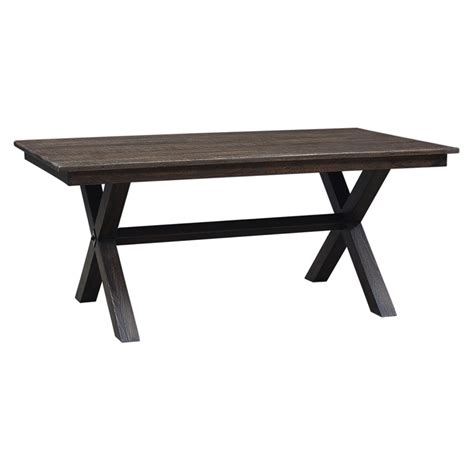 Hawthorne Collections Madras Handmade Solid Mango Wood Dining Table