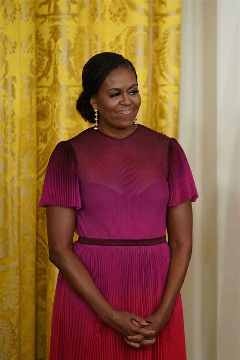 Michelle Obama Returns To The White House In Style Vogue India