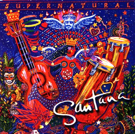 Santana Supernatural Rock Album Covers Album Cover Art Album Art