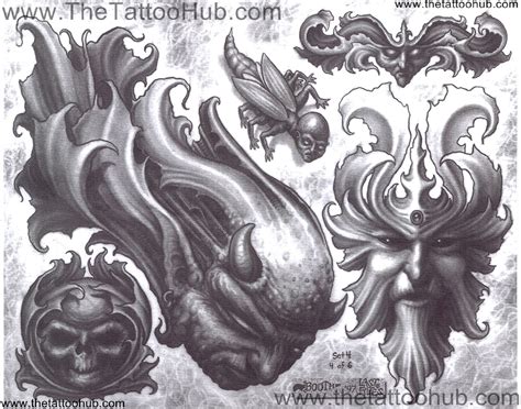 Must Know Paul Booth Tattoo Flash For You Cleo Tattoobea
